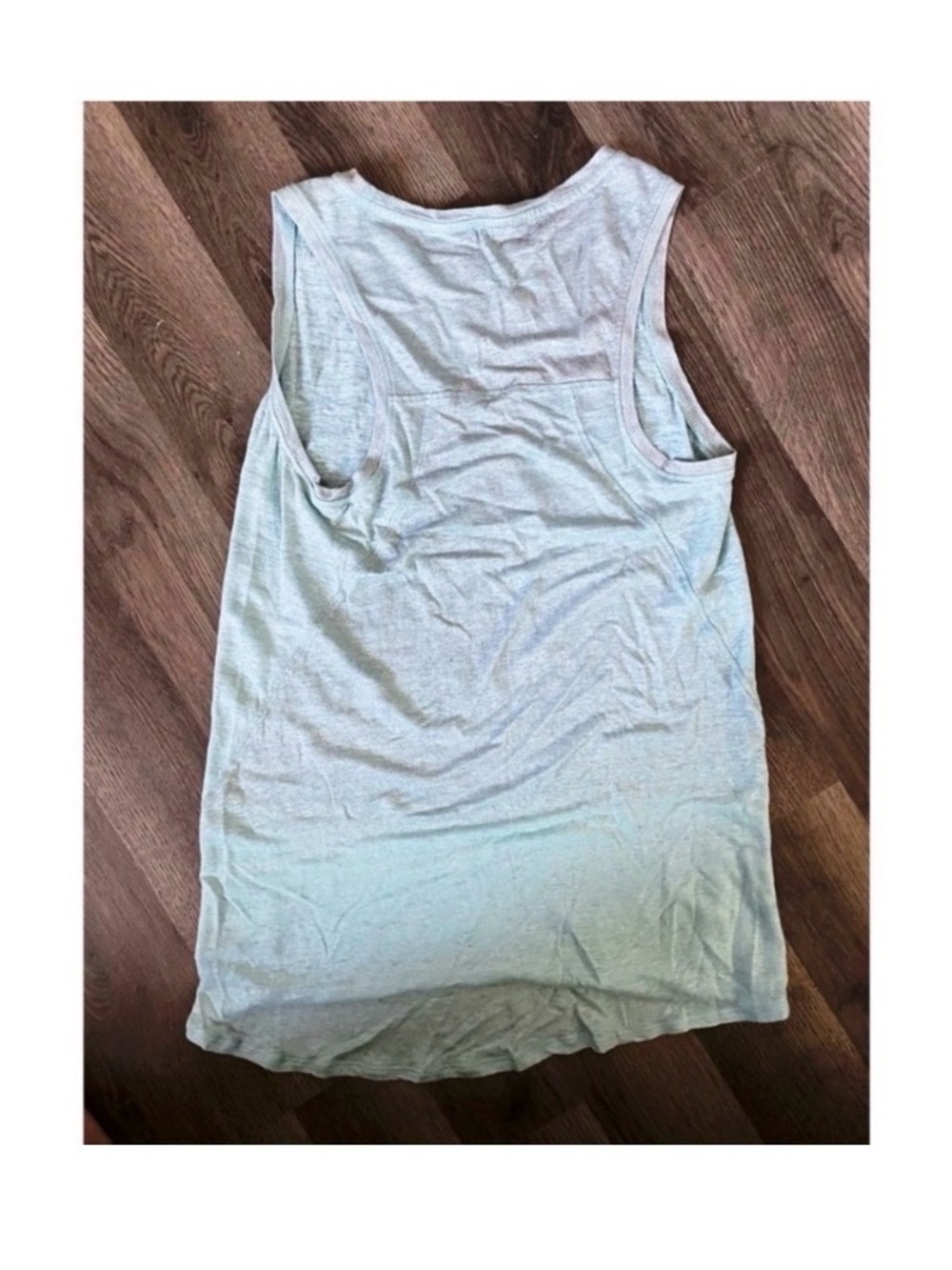 ATHLETA Light Blue Shimmer Tank Top - Picture 6 of 8